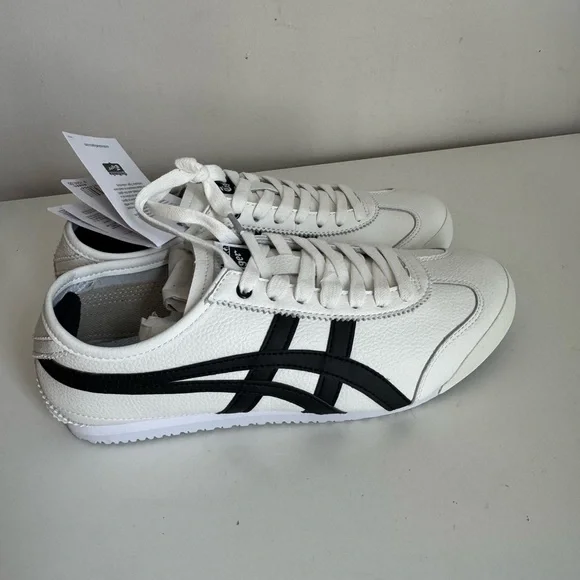 New Onitsuka Tiger Mexico 66 "White / black" size 8 - Picture 7 of 12